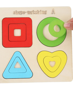 Wooden Geometric Puzzles