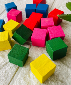 Colorful Cube Blocks