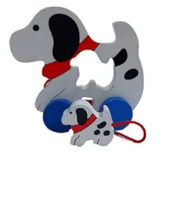 Mom and Baby Pull Along Toy