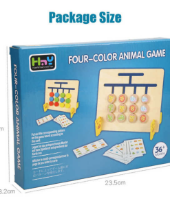 Four-Color Animal Logic Game