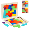 Geometric Tangram Brain Teasers