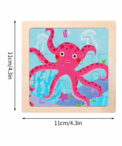 Wooden jigsaw puzzles
