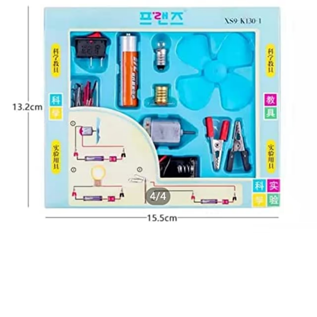 Electric Circuit Experiment Kit with Fan