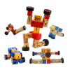wooden transformer toy