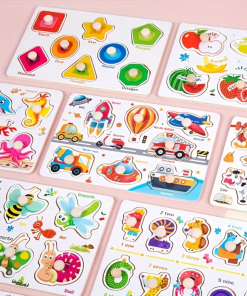 Knob board with base