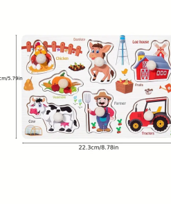 Knob board with base