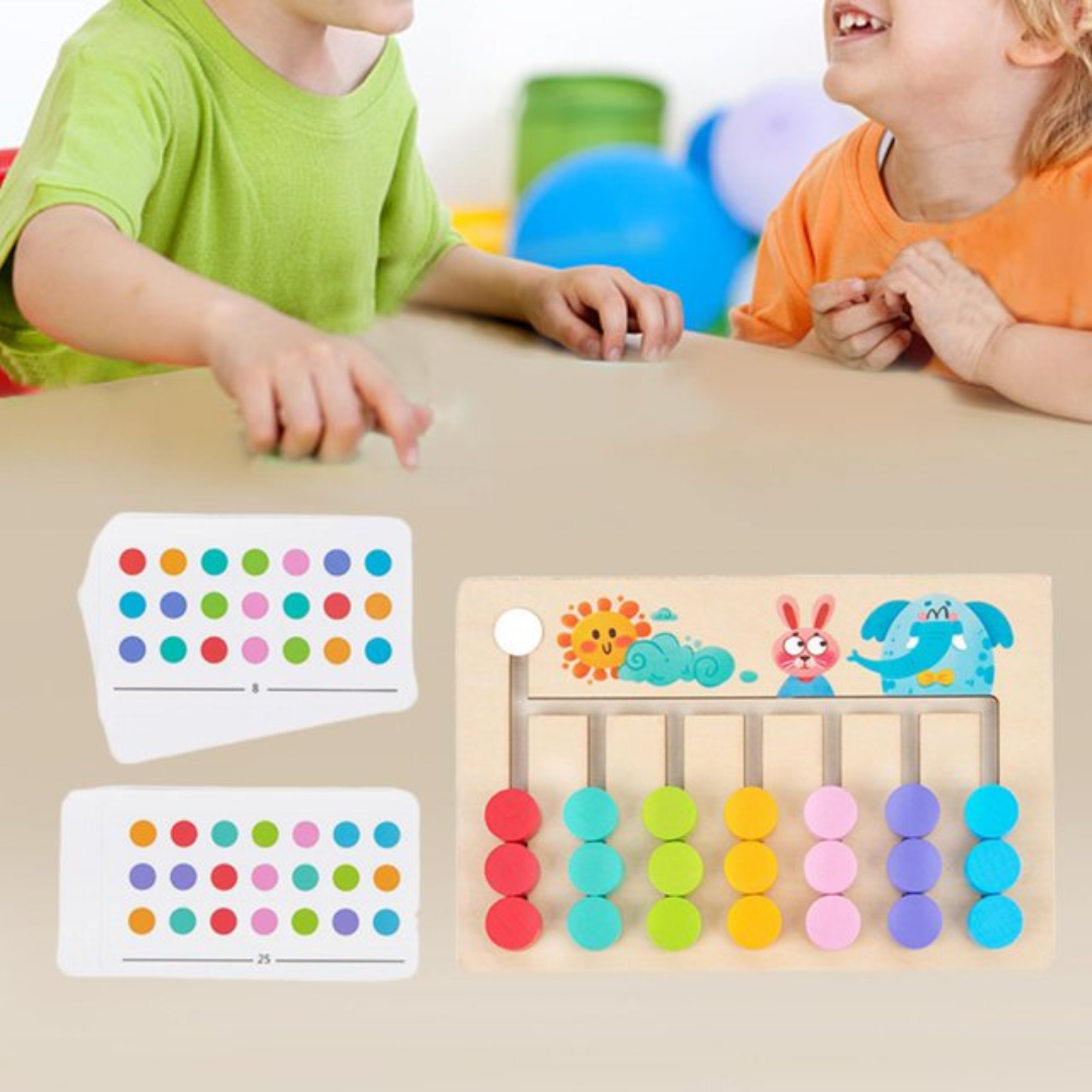 7 Color logic maze