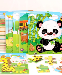 jigsaw puzzle with base image