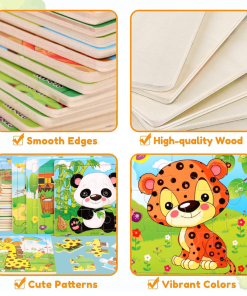 jigsaw puzzle with base image
