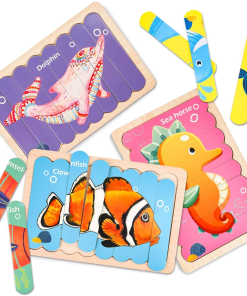 Strip puzzle double sided
