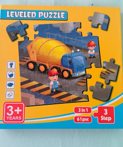 Magnetic puzzle book