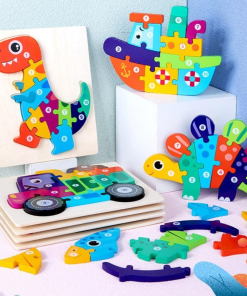 jigsaw puzzle with number