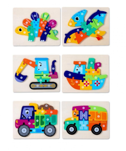 jigsaw puzzle with number