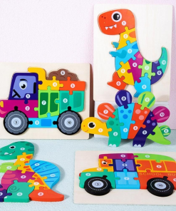 jigsaw puzzle with number