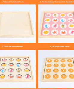 Beaded memory game