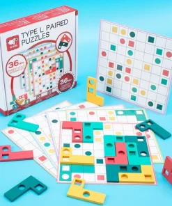 Mind Testing L Type Paired Puzzles