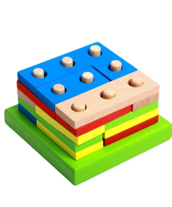 Geometry Shapes assembly Puzzle Building Blocks