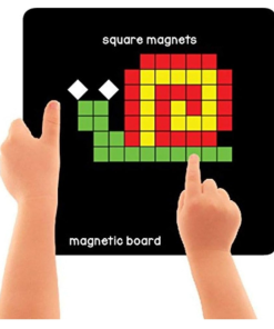 Magnetic puzzle square & circle