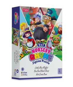 3 in 1 Nursery Jigsaw Puzzle