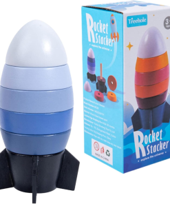 Montessori Rocket Stacker