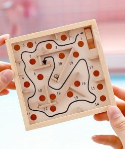 Wooden Labyrinth Board Game