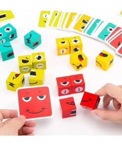 Face Changing Emoji Cube - Without Box