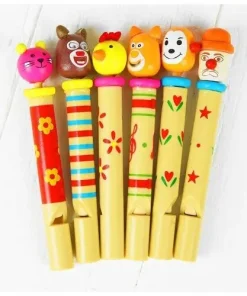 Wooden Push whistle (1 pc)