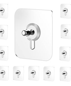 Adhesive Screw Hooks - Set of 5