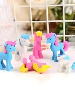 3D Unicorn Eraser (set of 2)