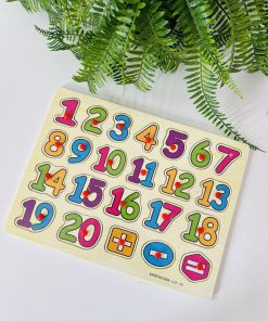 Numbers knob board