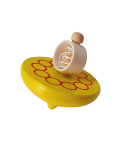Handcrafted Wooden Spin Top (1pc)