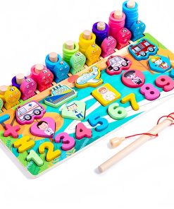 Five in one logarithmic board