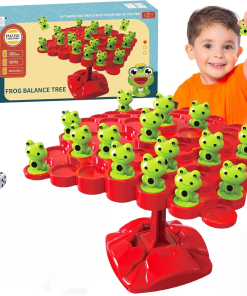 Frog Balance Tree Toy