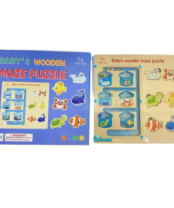 Wooden Maze Puzzle
