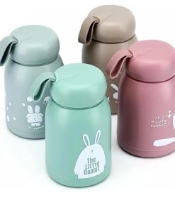 Cute Bunny Glass Bottle (1pc) - 330ml