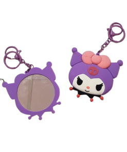 Kuromi Mirror Keychain