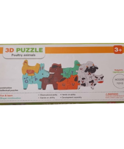 Wooden 3D Puzzle -Alphabets