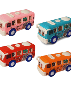 Mini Friction Bus Toy (1pc)