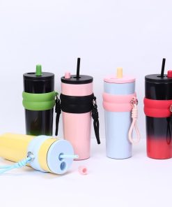 Double color Stainless Steel Bottle - 710ml (1pc)