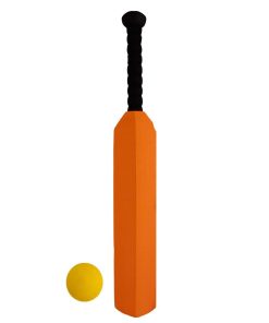 Foam Cricket Bat and Ball Set  (random Colors)