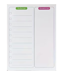 Magnetic To-Do-List & Grocery Sheet