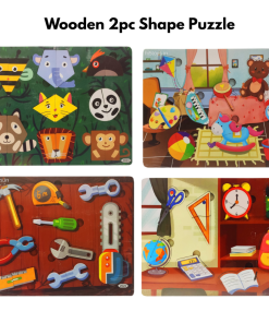 Wooden 2pc Puzzle (1pc)