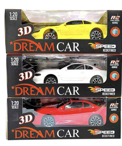 3D Dream Remote Control Car (1pc)