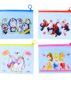 Transparent Stationery Zip Pouch - Big(2pc)
